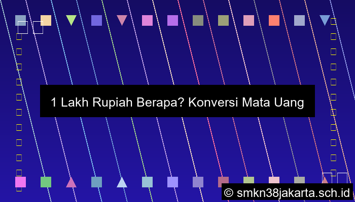 1 Lakh Berapa Rupiah
