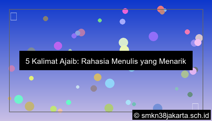 5 kalimat
