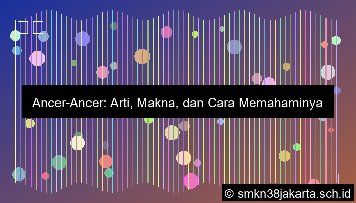 Ancer Ancer Adalah