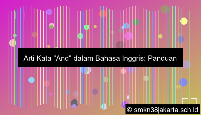 And Artinya