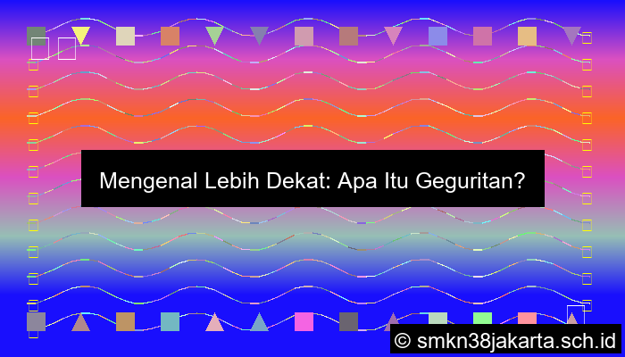 Apa Kang Diarani Geguritan