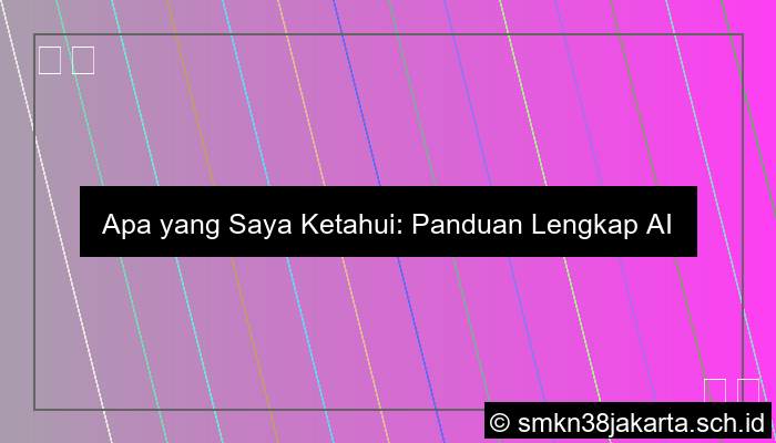 Apa Yang Kalian Ketahui