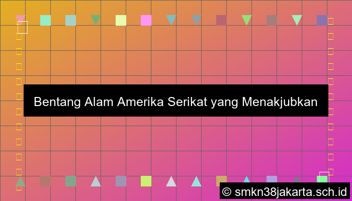 Bentang Alam Amerika Serikat