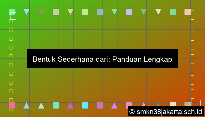 Bentuk Sederhana Dari