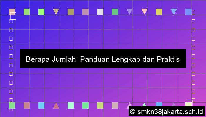Berapa Jumlah