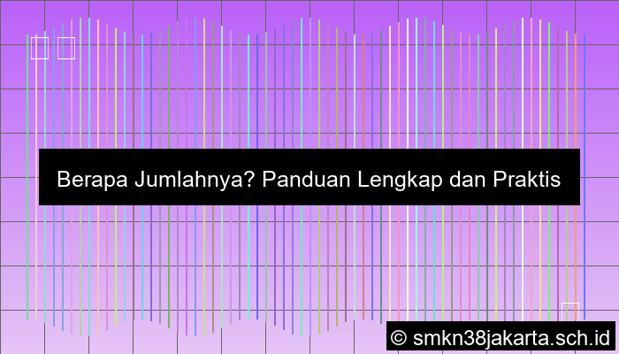 Berapakah Jumlah