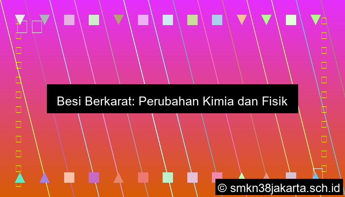 Besi Berkarat Termasuk Perubahan