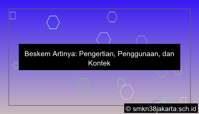 visual beskem artinya