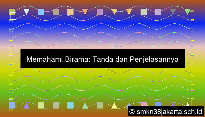 Birama Ditandai Dengan