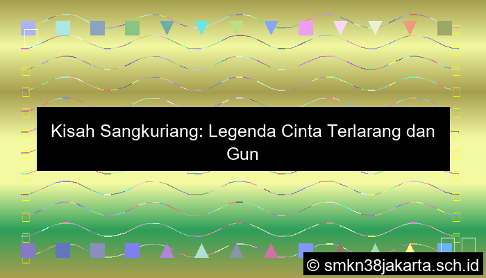 Cerita Sangkuriang Singkat