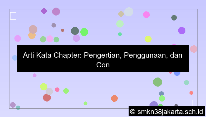 grafik chapter artinya