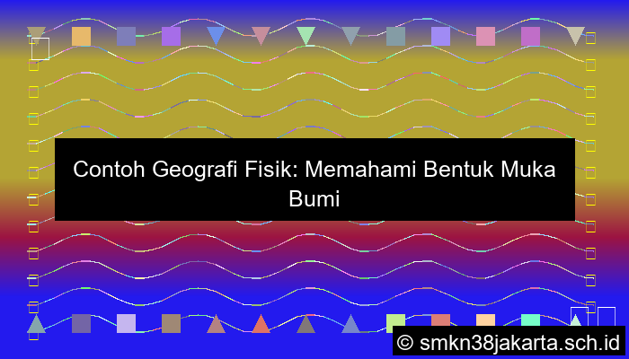 Contoh Geografi Fisik