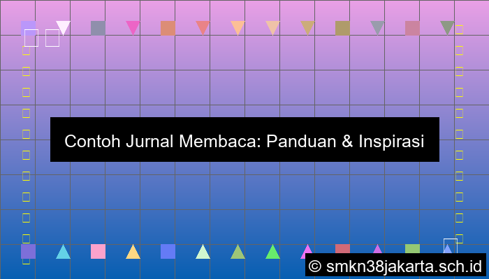 Contoh Jurnal Membaca