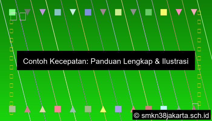 Contoh Kecepatan