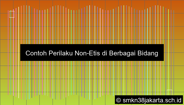 Contoh Non Etis