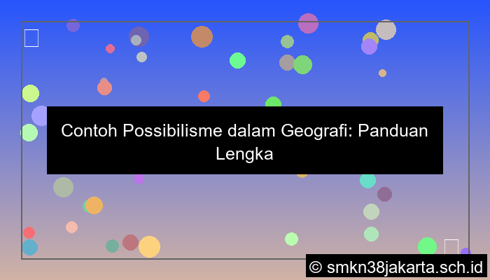 gambar contoh posibilisme