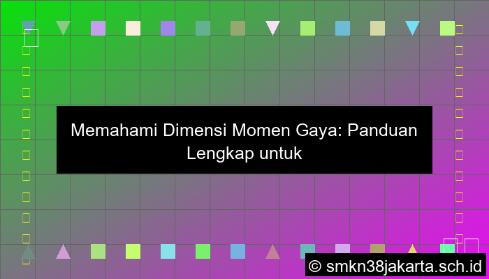 Dimensi Momen Gaya
