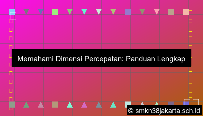Dimensi Percepatan
