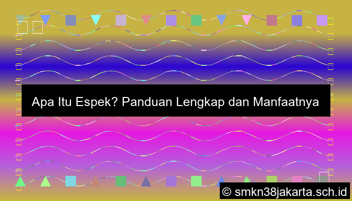 Espek Adalah