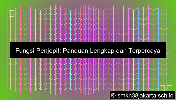 Fungsi Penjepit