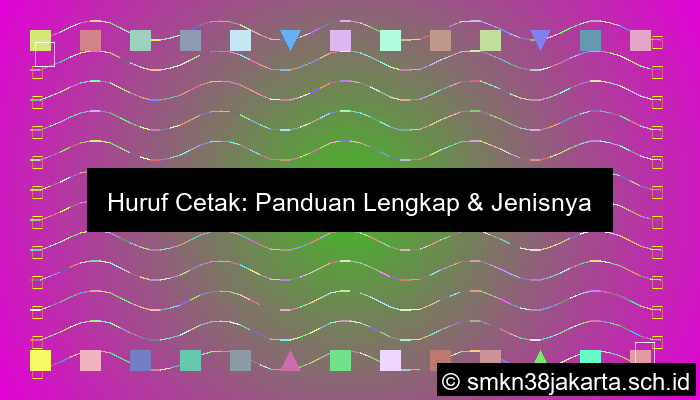 Huruf Cetak Adalah