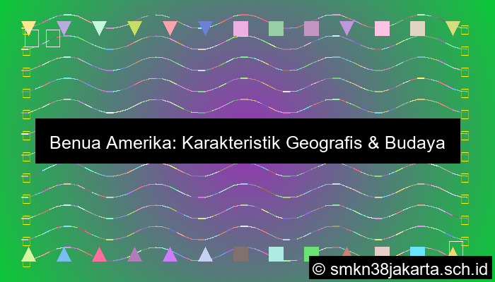 Karakteristik Benua Amerika