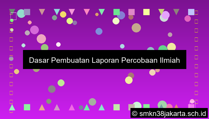 Laporan Percobaan Dibuat Berdasarkan