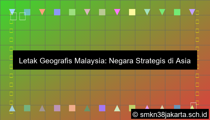 Letak Geografis Malaysia