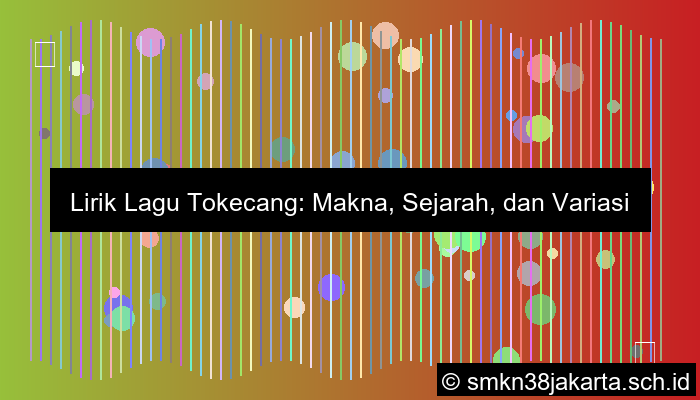 Lirik Lagu Tokecang