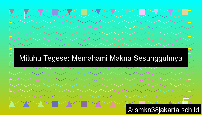 Mituhu Tegese