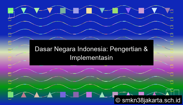 Pengertian Dasar Negara