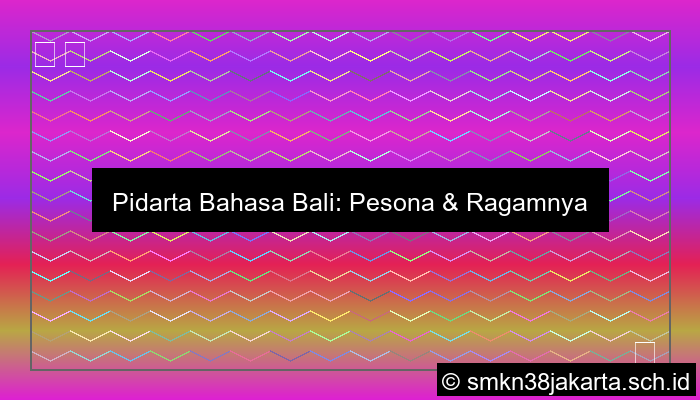 Pidarta Bahasa Bali