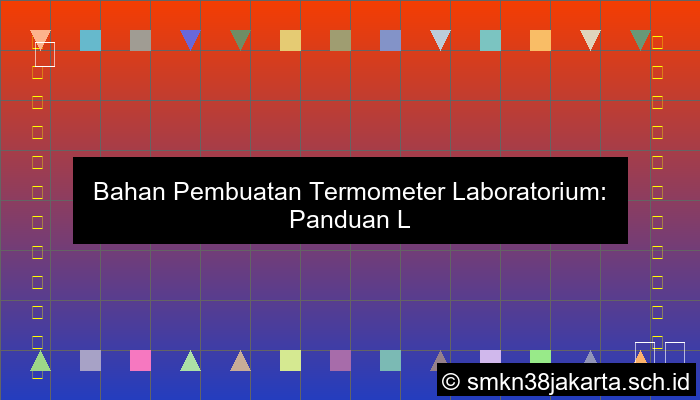 Termometer Laboratorium Terbuat Dari