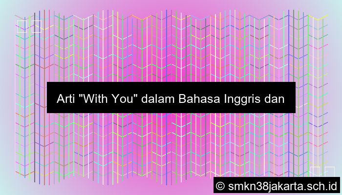 With You Artinya