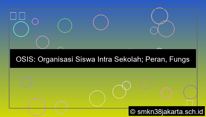 ilustrasi apa itu osis menurut kamu