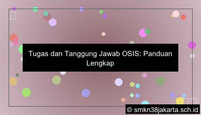 gambar apa saja tugas osis