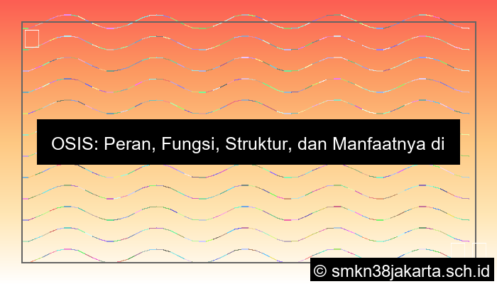 apa yang kamu ketahui tentang organisasi osis