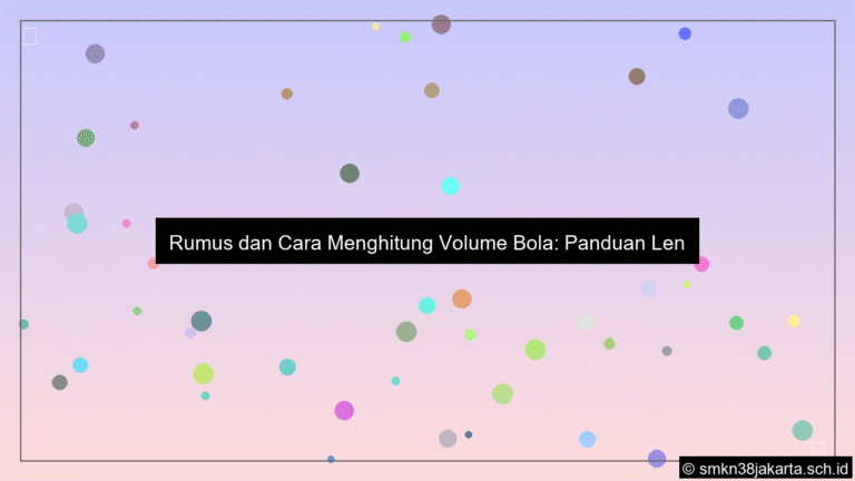 gambar Cara menghitung volume bola