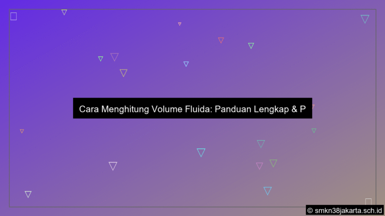 visual Cara menghitung volume fluida