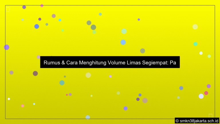 desain Cara menghitung volume limas segiempat