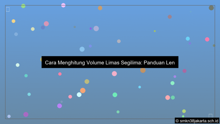 desain Cara menghitung volume limas segilima