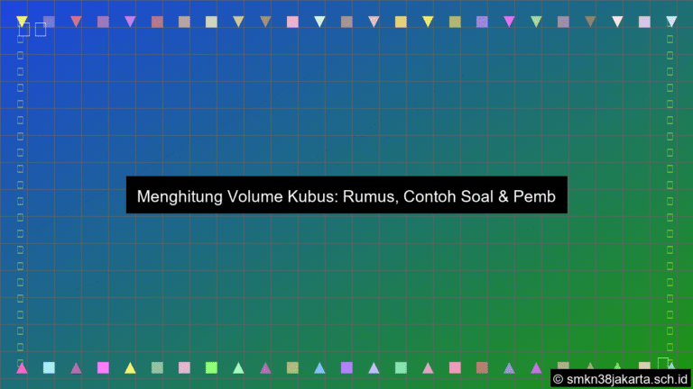 desain Contoh soal menghitung volume kubus