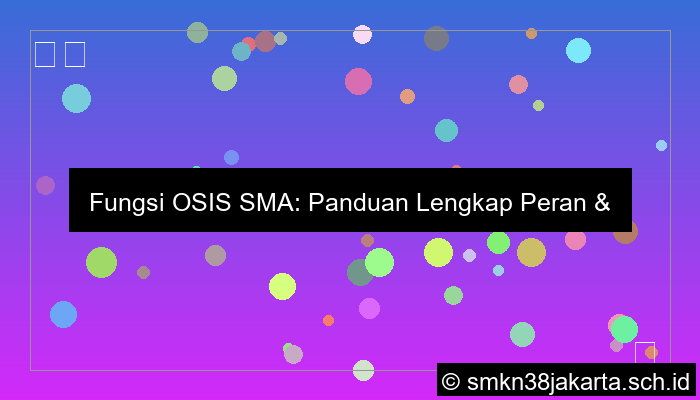 visual fungsi osis sma