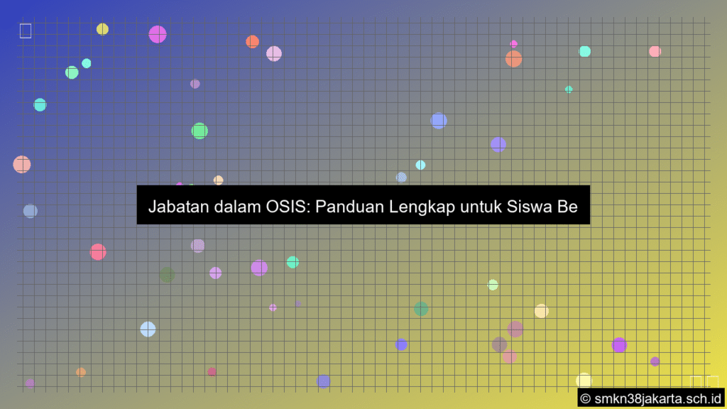 jabatan dalam osis