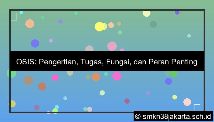 visual jelaskan pengertian osis