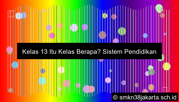 desain kelas 13 itu kelas berapa