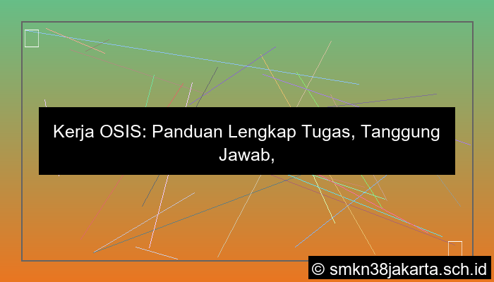kerjaan osis