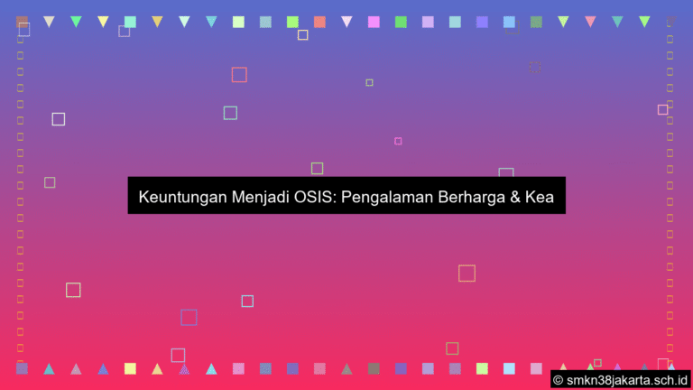 keuntungan jadi osis
