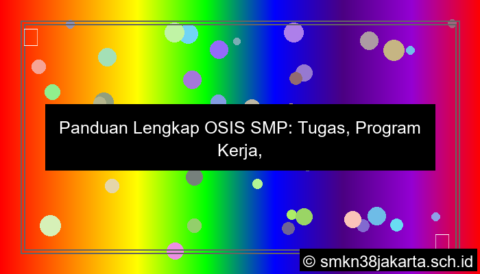 materi tentang osis smp