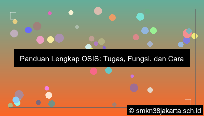 ilustrasi materi tentang osis